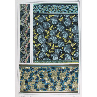 Solomon’s Seal – Eugène Grasset (1896) | Rare Botanical Art Nouveau Lithograph