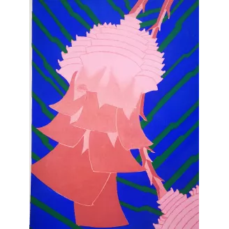 Séguy – Prismes – Plate 34– Art Nouveau – Original Pochoir