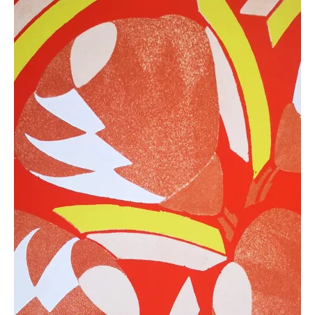 Original Pochoir – Séguy – Prismes – Plate 35 – Art Nouveau