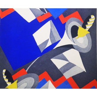 Prismes 40 – Séguy Pochoir Print (1931)