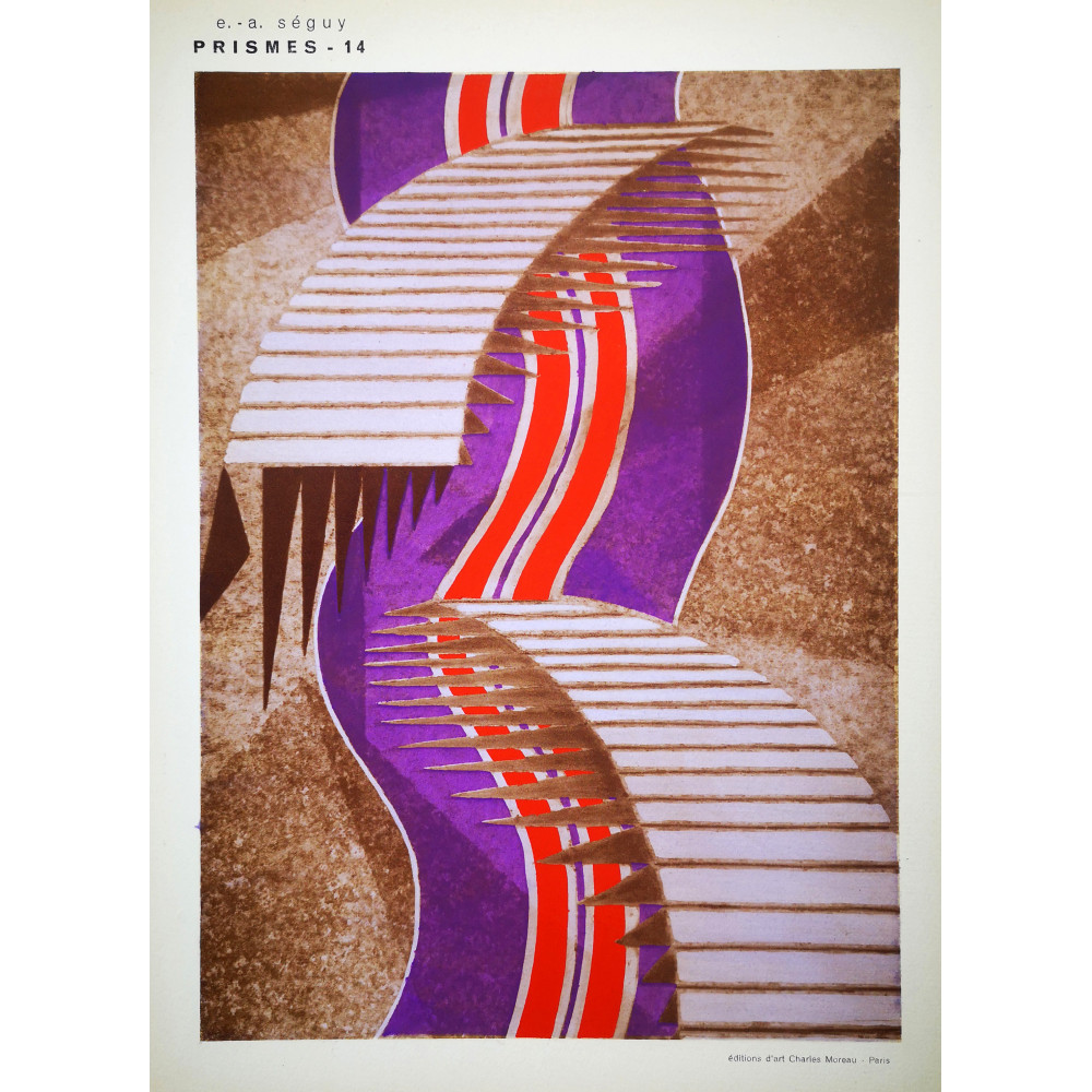 Prismes 14 – Séguy Pochoir Print (1931) Prismes 14 – Séguy Pochoir Print (1931)