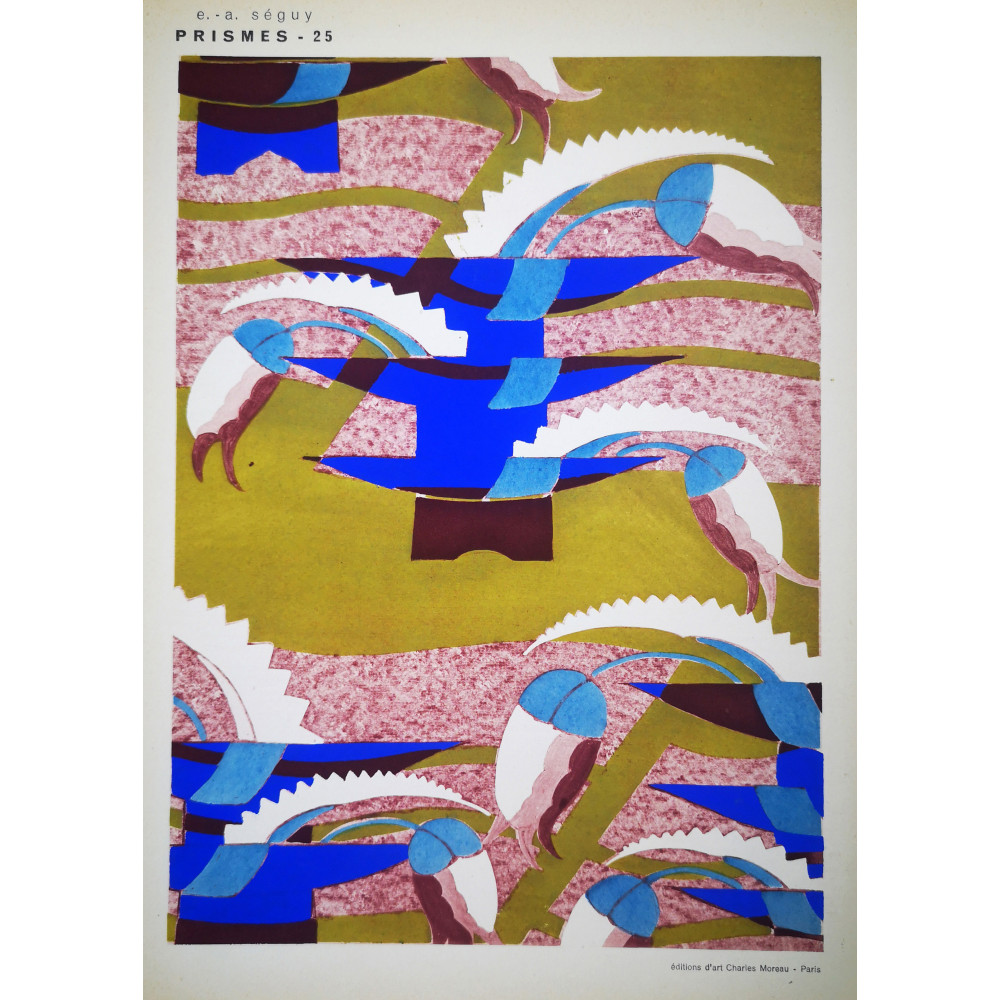 U9J – Prismes Séguy Pochoir Print (1931) U9J – Prismes Séguy Pochoir Print (1931)