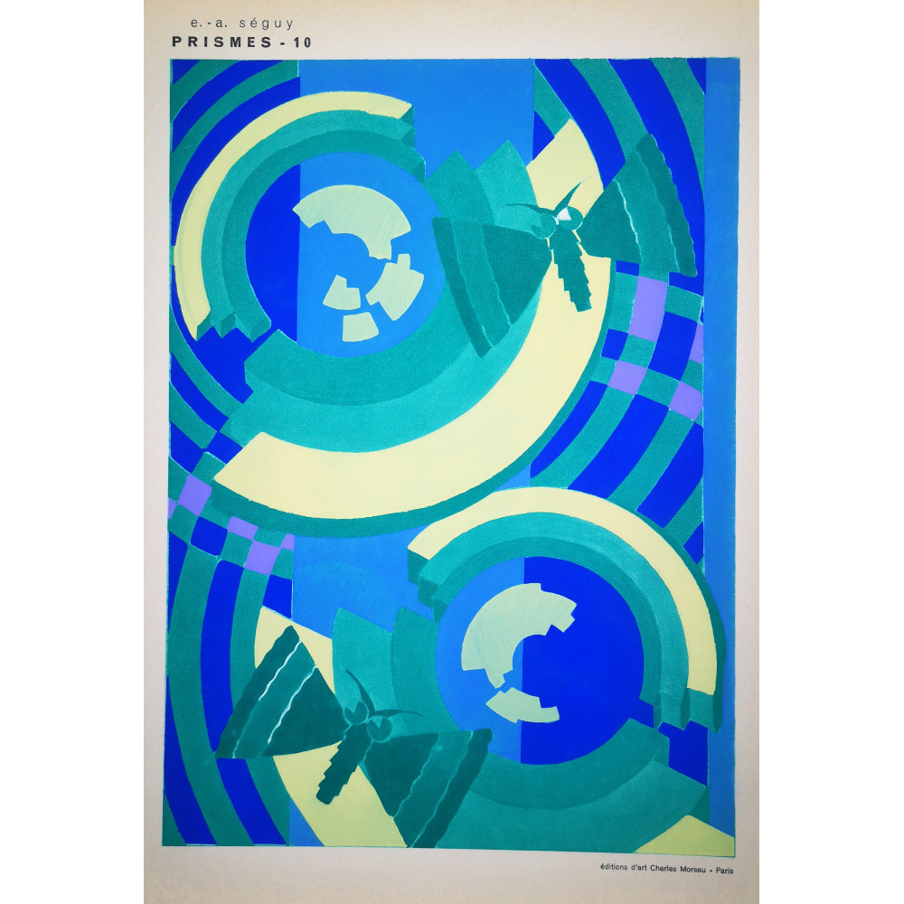 U9N – Prismes Séguy Pochoir Print (1931) U9N – Prismes Séguy Pochoir Print (1931)