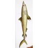 Porbeagle Shark and Spiny Dogfish (Lamna nasus, Acanthias vulgaris)  Original hand-colored Antique Print by Prêtre