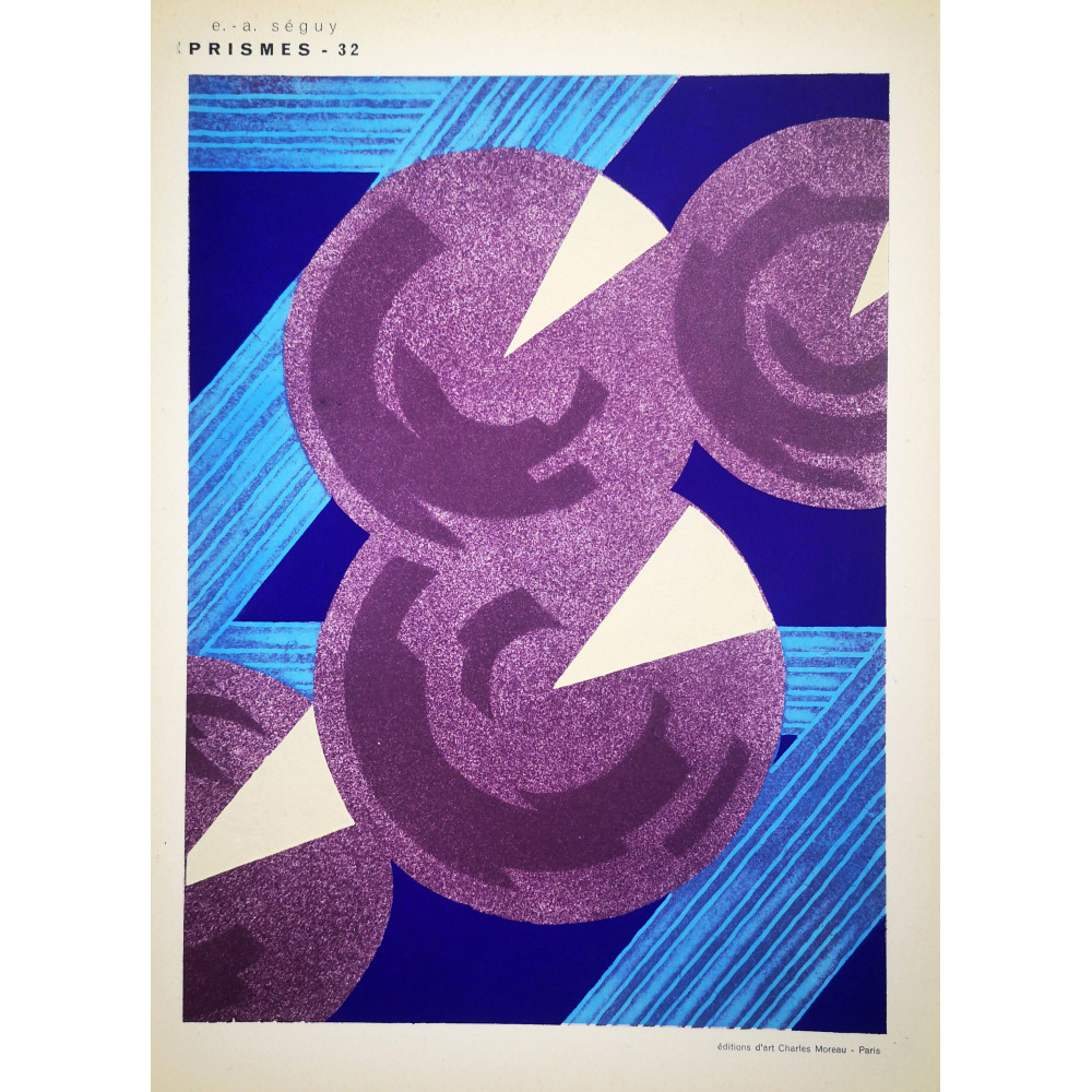 U9W – Prismes Séguy Pochoir Print (1931) U9W – Prismes Séguy Pochoir Print (1931)