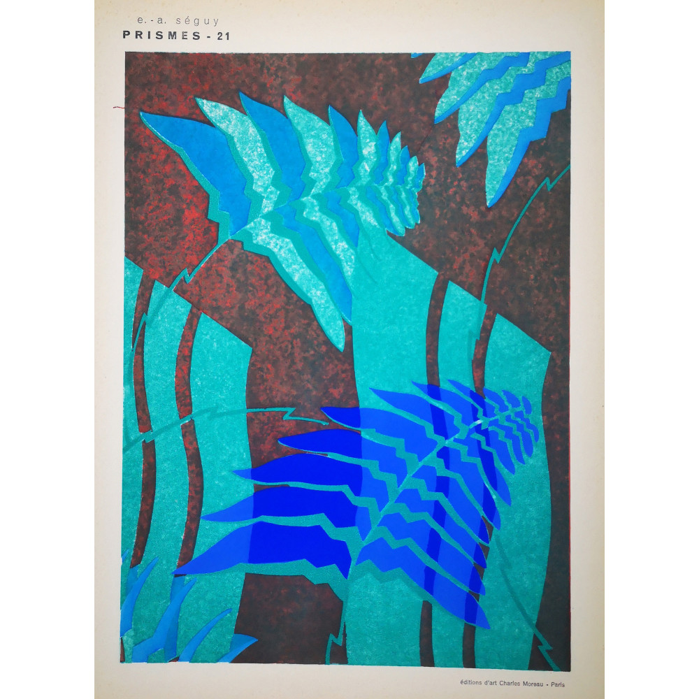 U9X – Prismes Séguy Pochoir Print (1931) U9X – Prismes Séguy Pochoir Print (1931)