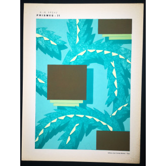 UV1 – Prismes Séguy Pochoir Print (1931)