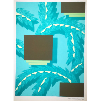 UV1 – Prismes Séguy Pochoir Print (1931)
