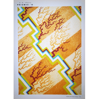 UV4 – Prismes Séguy Pochoir Print (1931)