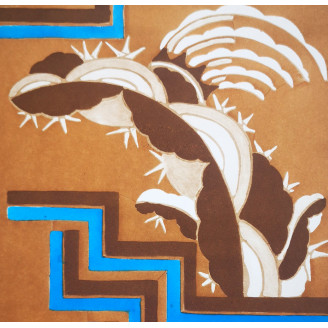 UV5 – Prismes Séguy Pochoir Print (1931)