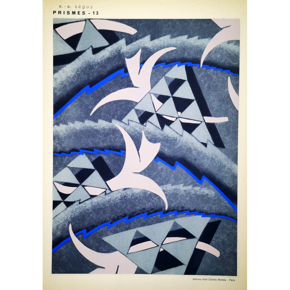 UV6 – Prismes Séguy Pochoir Print (1931) UV6 – Prismes Séguy Pochoir Print (1931)