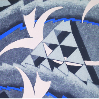 UV6 – Prismes Séguy Pochoir Print (1931)