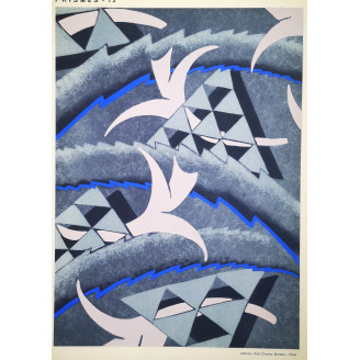UV6 – Prismes Séguy Pochoir Print (1931)