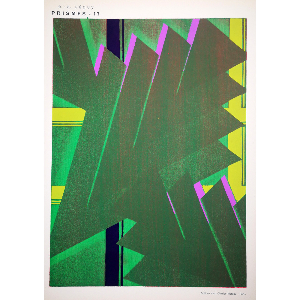 UV8 – Prismes Séguy Pochoir Print (1931) UV8 – Prismes Séguy Pochoir Print (1931)