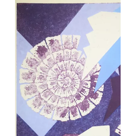 Séguy – Prismes – Plate 38– Art Nouveau – Original Pochoir