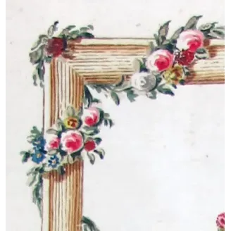18th-Century Botanical Watercolors – Set of 4 Antique Masterpieces