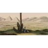 Set with 2 Date Palm Phoenix dactylifera (Dattero comune) Antique  Botanical Print