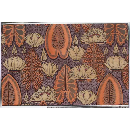 Art Nouveau Print Original  –  Water-Lily – Eugène Grasset