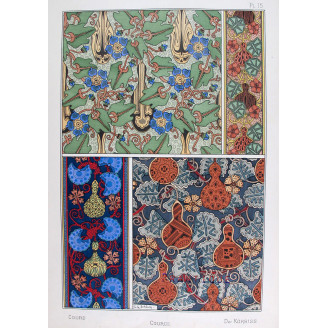 A striking blend of geometry and nature, perfect for collectors of mystical or symbolic botanical themes.