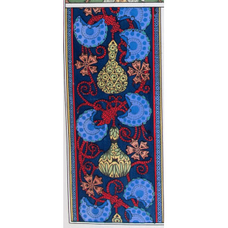 A striking blend of geometry and nature, perfect for collectors of mystical or symbolic botanical themes.