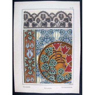 Gourd – Eugène Grasset (1896) | Original Botanical Lithograph from La Plante