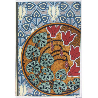 Gourd – Eugène Grasset (1896) | Original Botanical Lithograph from La Plante