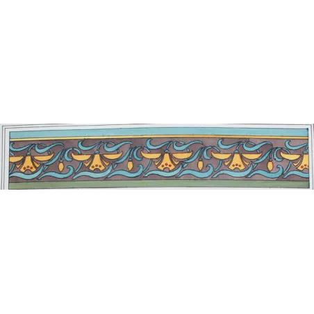 Eugène Grasset – Snowdrop –  Original Art Nouveau Lithograph.