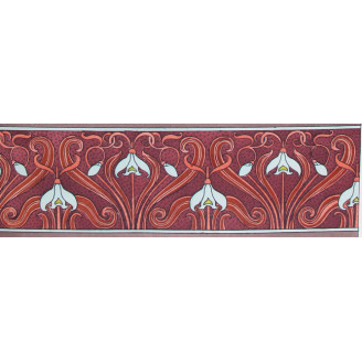 Snowdrop – Eugène Grasset (1896) | Original Lithograph from La Plante