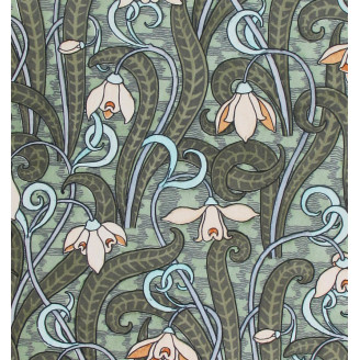 Snowdrop – Eugène Grasset (1896) | Original Lithograph from La Plante